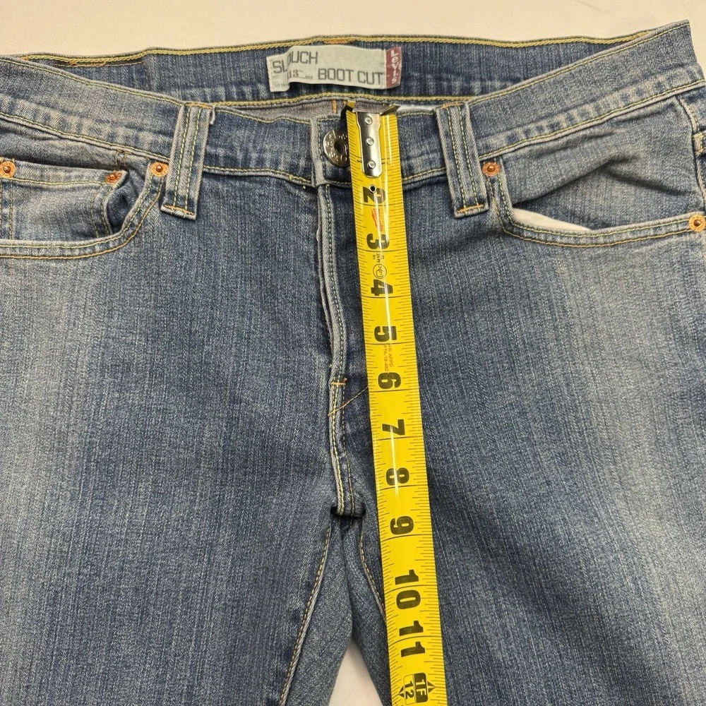 Levis Jeans Women's Suuch Boot Cut Low Rise‎ 32X33 3 Button Close 11L